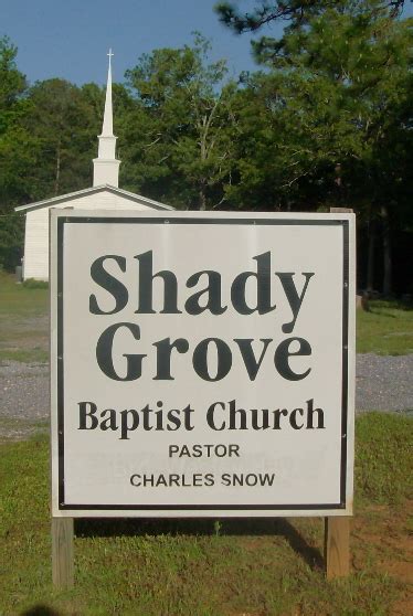 Shady Grove Cemetery In Alabama Find A Grave Cemetery