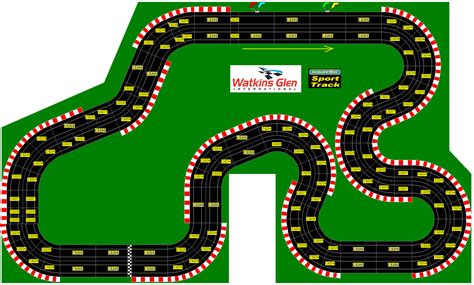 Famous North American Racing Circuits In Miniature