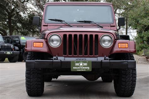 Used 2002 Jeep Wrangler Sahara For Sale 14995 Select Jeeps Inc