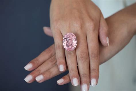 El Diamante Rosa Más Caro De La Historia Espacio Novias Argyor