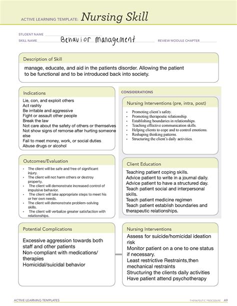 Managing Client Care Ati Template Printable Word Searches