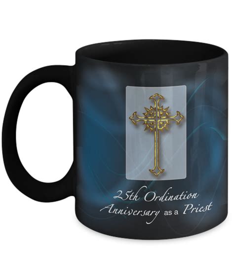 25th Ordination Anniversary Of Priest Gift Mug Silver Jubilee Gifts