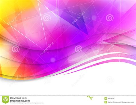 Colorful Abstract Template Background Royalty Free Stock
