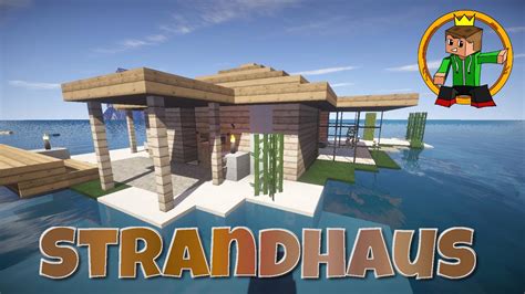 Minecraft Tutorial Wie Baue Ich Ein Schönes Haus 9 Strandhaus
