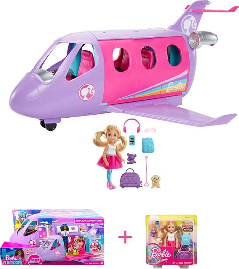 Barbie Bundle Pack Airplane Adventures Hcd49 Chelsea Travel