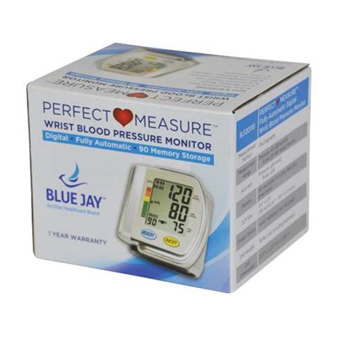 Blue Jay Elite Wrist Blood Pressure Monitor