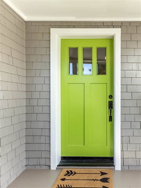 17 Green Front Door Ideas To Bring Harmony To Your Home With Pictures