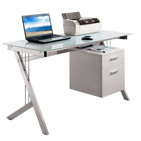 A few general guidelines for a good desk height are: Home & Haus Sleek Computer Desk & Reviews | Wayfair.co.uk