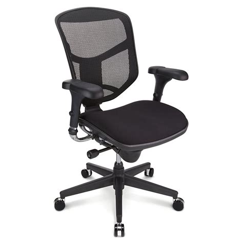 Realspace Pro Quantum 9000 Series Ergonomic Mid Back Meshfabric Chair