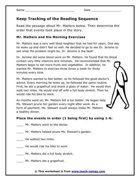17 Best Images of Sequence Of Events Writing Worksheet - Gingerbread