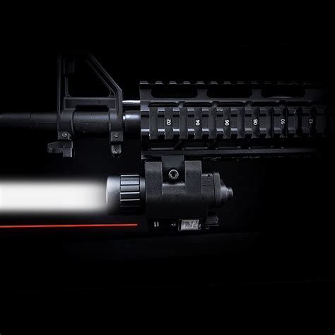 Barska Red Laser With 200 Lumen Flashlight Au12714 Club Member Up To