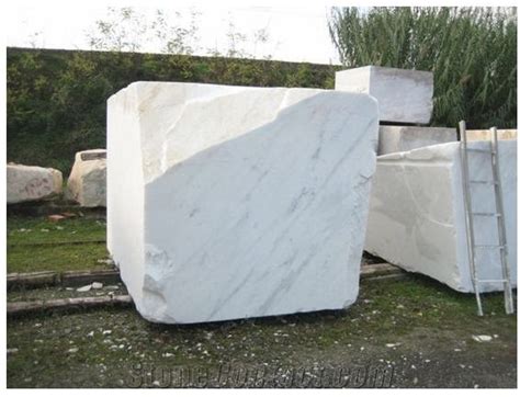 Bianco Carrara Marble Blocks Italy White Marble From Italy