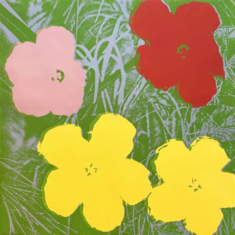Andy Warhol Flowers Ii65 1970 Hamilton Selway