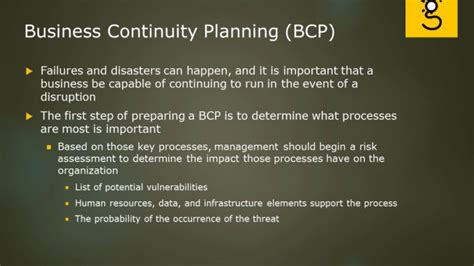 27 Business Continuity Planning Bcp Youtube