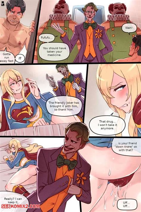 Porn Comic Supergirls Secret Trouble Mr Takealook Sex Comic Busty Blonde Superhero Porn