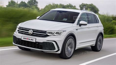 2021 VW Tiguan Rendering Previews Obvious Changes