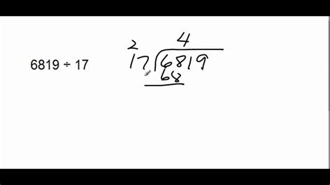 Multiplying And Dividing Whole Numbers Youtube