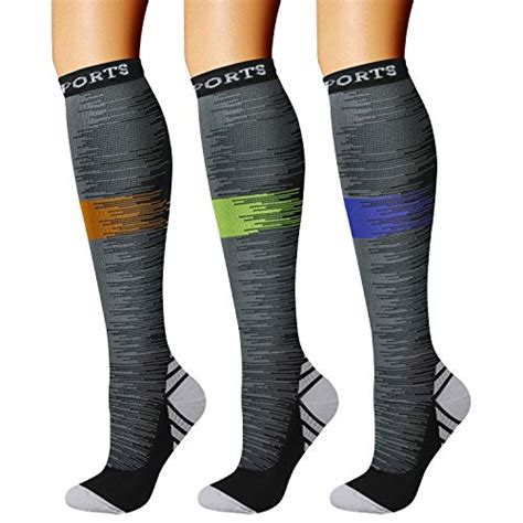 Charmking Compression Socks 3 Pairs 15 20 Mmhg Is Best Athletic