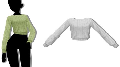 Mmd Sims 4 Axa Lou Sweater V2 By Fake N True On Deviantart