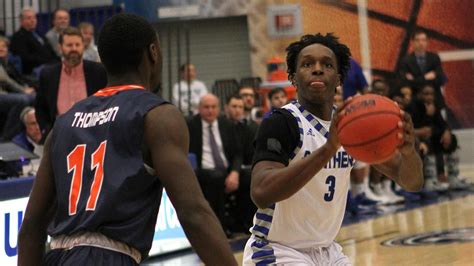 Double Doubles Lift Mens Basketball To 80 60 Win Eastern Illinois