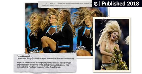 No Sweatpants In Public Inside The Rule Books For Nfl Cheerleaders
