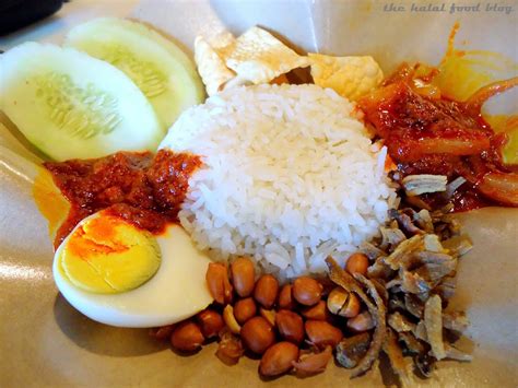 Nasi lemak is the local traditional food in malaysia. Old Town White Coffee Part II - The Halal Food Blog