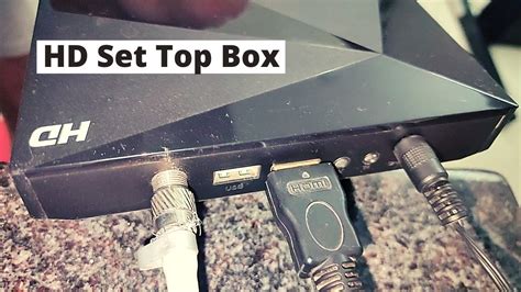 Hd Set Top Box Setup Guide How To Connect A Hd Set Top Box To Led Tv
