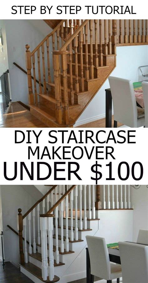 How To Refinish And Modernize Your Oak Stairs Seaside Sundays Diy