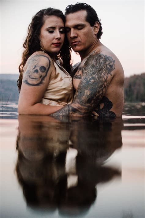 Couples Lake Boudoir Shoot Popsugar Love And Sex Photo 9