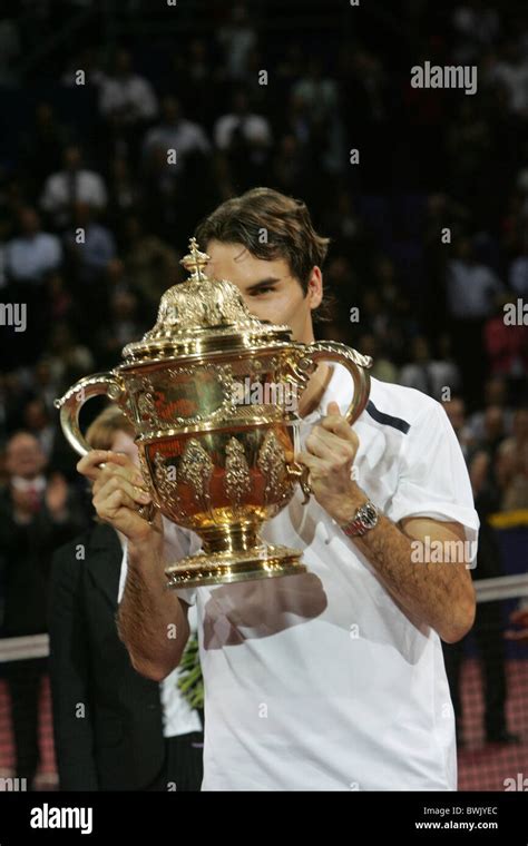 Roger Federer Winner Winner Cup Switzerland Europe Tennis Player Tennis