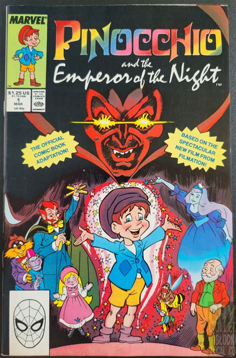 Pinocchio And The Emperor Of The Night 1 1988 Comic Book Etsy