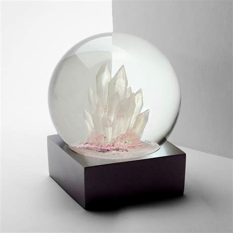 Crystals Snow Globe Coolsnowglobes™ Touch Of Modern