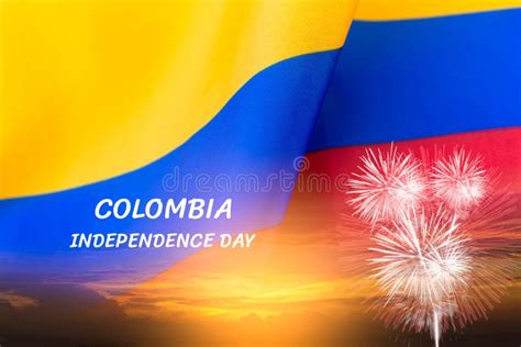 Colombia Independence Day Concept Stock Photo Image Of Ripple July