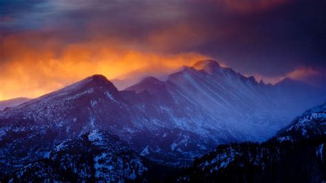 Colorado Rocky Mountains Sunset Wallpapers 4k Hd Colorado Rocky