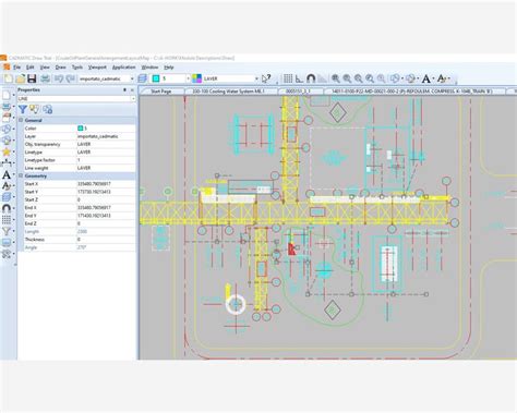 Cadmatic Draw 2d Drafting Module 3d Plant Design Software Cadmatic