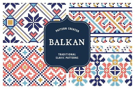 Balkan Pattern Creator ~ Graphic Patterns ~ Creative Market