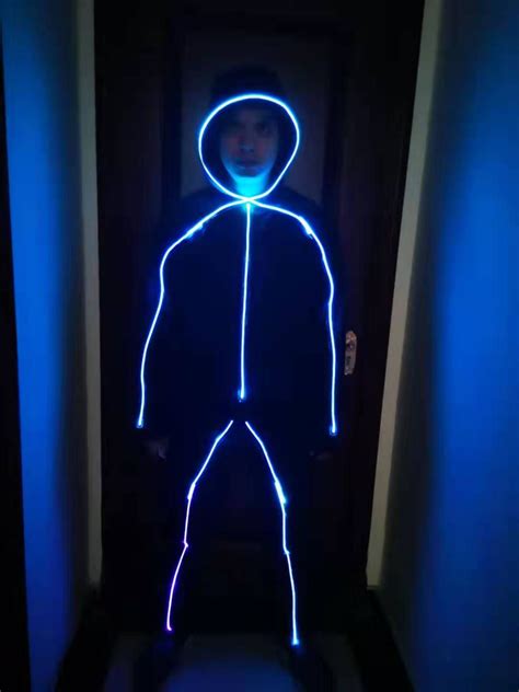 Glow Stick Figure Costume Glowcity Light Up Super Bright Laughing