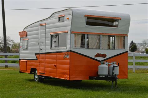Orange Shasta Camper Trailer For Sale Vintage Campers Trailers