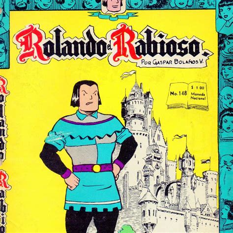 Rolando El Rabioso De Gaspar Bolaños Comic De Los 60´s 14000 En