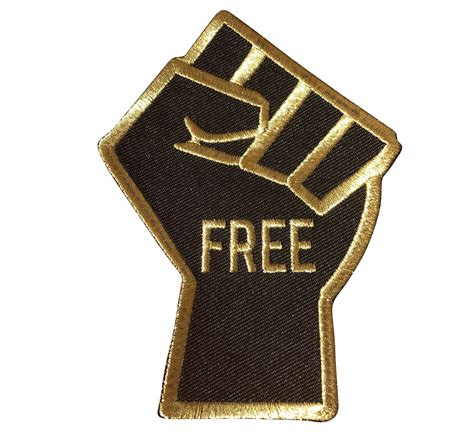 Freedom Fist Patch Radical Dreams Pins