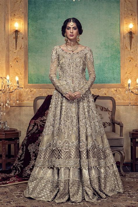Maria B Wedding Bridal Collection 2019 Ex 129