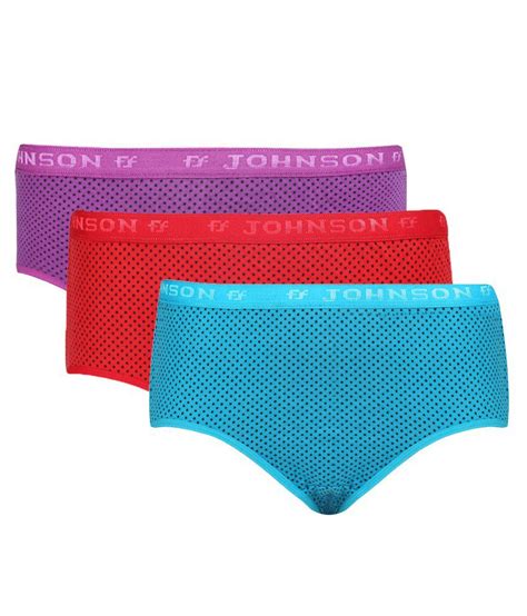 Buy Johnson Multi Color Cotton Panties Online At Best Prices In India
