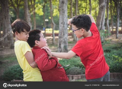 Children Fighting At School