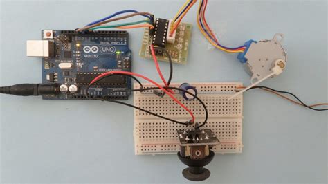 Stepper Motor Control With Arduino And Joystick Simple Projects