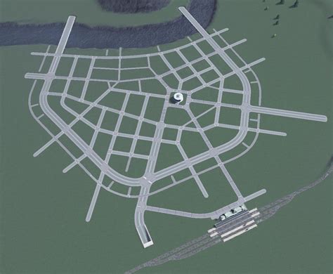 My European Old City Centre Road Layout Is Done This Time For Real