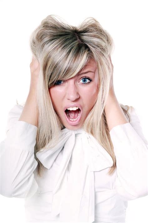 Very Frustrated Angry Mad Woman Free Stock Photos Stockfreeimages