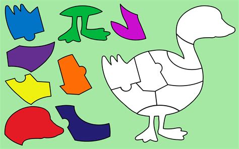 Animal Shape Builder Puzzles For Preschool Kidsappstore For
