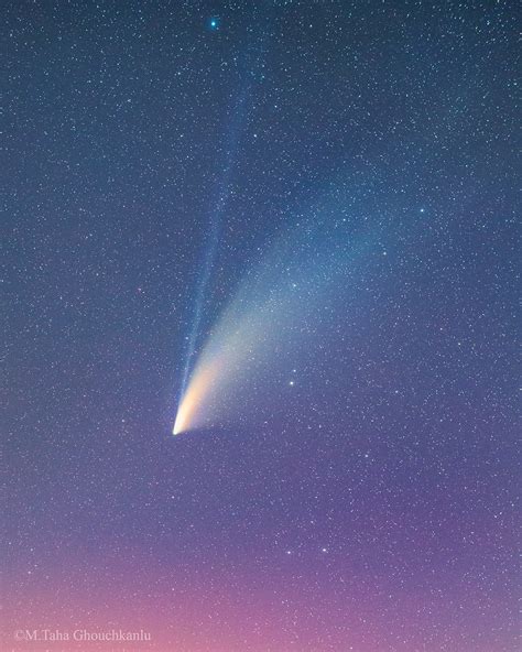 Twan Comet Neowise At Dusk