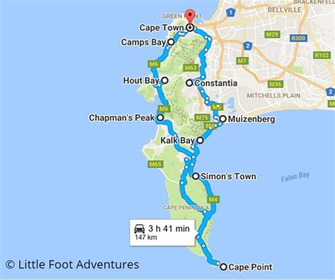 Driving The Cape Peninsula The Scenic Route Little Foot Adventures