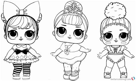 There are images of the most popular dolls and pets from several different free printable lol doll twang coloring pages. Baby Doll Coloring Page New Lol Coloring Pages Three Dolls ...